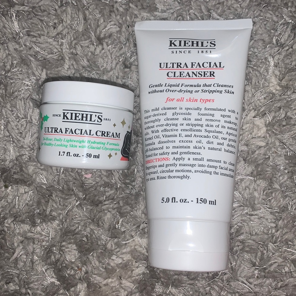 KIehl’s UF Cleanser & Cream